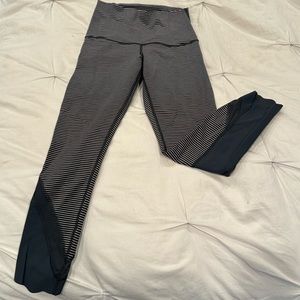 Lululemon 3/4 dusty rose and grey